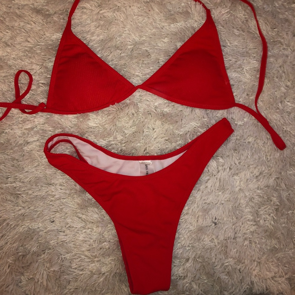 SOLD SOLD SOLD NWOT red bikini
